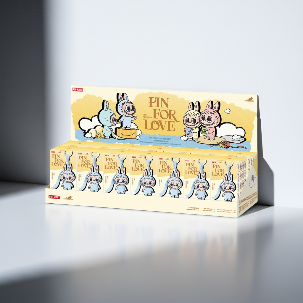 Labubu Pin For Love (Keychain 10.5cm) (A-M)