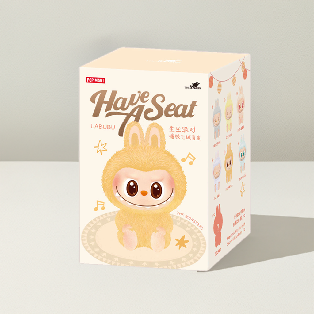 Labubu Have a Seat Keychain (BLINDBOX)