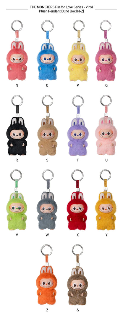 Labubu Pin For Love (Keychain 10.5cm) (N-Z)